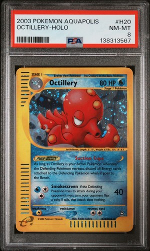 Octillery graded PSA 8 for sale on eBay