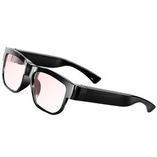 Camera Glasses Smart Video Glasses with Camera Wearable Sports Eye Glasses Ou...