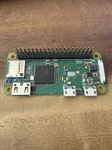 Raspberry Pi Zero WH v1.1 – Built-In WiFi & Pre-Soldered Headers