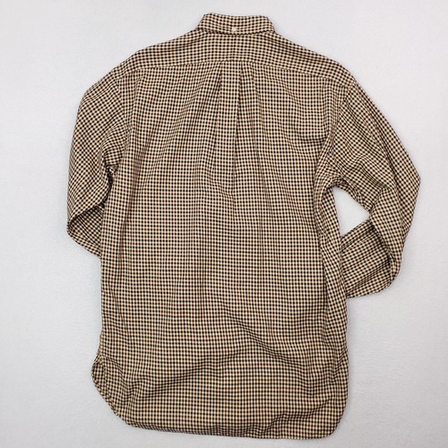 Vintage Ralph Lauren Shirt Mens Small Brown Black McMeel Gun Club Plaid Flannel - 第 7/12 張圖片