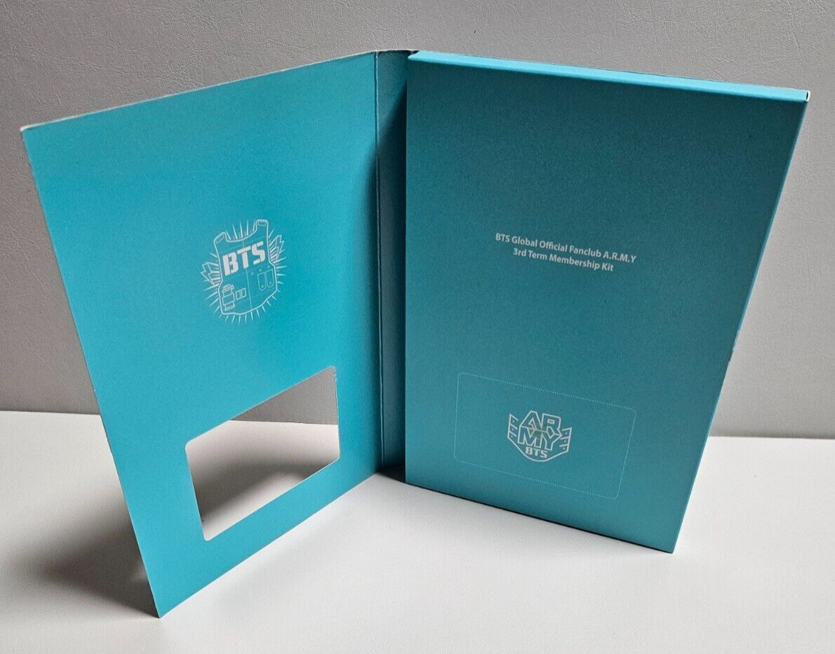 BTS Global Official Fanclub ARMY 3rd Membership Kit/for collectors