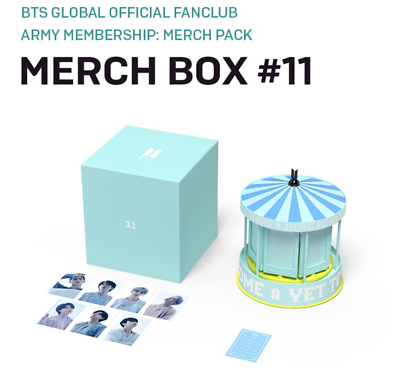 BTS Official Merch box #11 Orgel PC Full set RM JIN SUGA J-HOPE