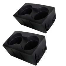 Labwork 2PCS Center Console Cup Holder For 2011-2016 Ford F250 F350 Super Duty