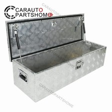 39 Inch Heavy Duty Aluminum Tool Box Chest Box Pick Up Truck Bed Trailer Toolbox