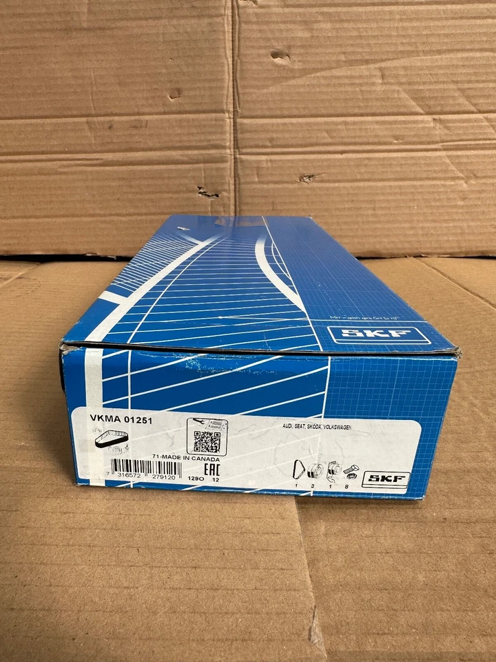 Kit de correia dentada SKF compatível com AUDI A3 SEAT LEON IBIZA TOLEDO SKODA VW 1.9 SDI TDI - Imagem 3 de 4