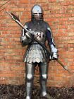 Medieval Knight Suit Of Armor Wearable Combat Replica Halloween Armor Costume