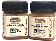 Manuka Honey Comvita Multifloral MGO 50 Raw Wild 8.8 Ounce 2 pack NEW ZEALAND