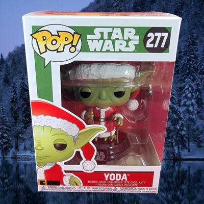 Yoda funko 277 (nib) brand star wars Christmas yoda pop