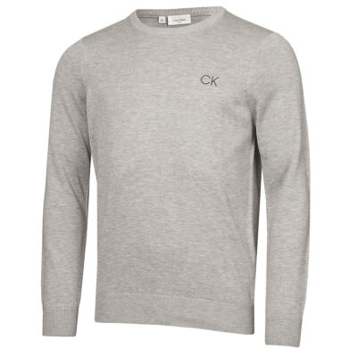 Calvin Klein Herren 2025 Rundhals Tour robuster weicher Golfpullover 35 % Rabatt UVP