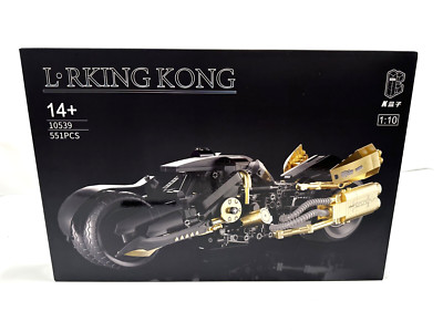 KBox 10539 Final Fantasy VII Motorcycle Motor Bike 1:10 Building Brick Block Set