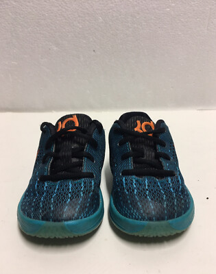 Nike KD 8 Basketball Shoes Blue Lagoon Bright Citrus Athletic Sneakers‎ KD 8  main image 4