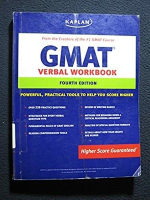 Kaplan GMAT Verbal Workbook [Aug 01, 2006] Kaplan, .