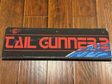 Exidy Tailgunner 2  Rear Marquee Arcade Video Game - Steel image