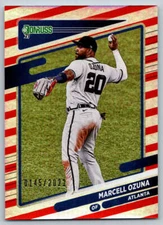 2021 Donruss Red #64 Marcell Ozuna 2021 (ref 168875)