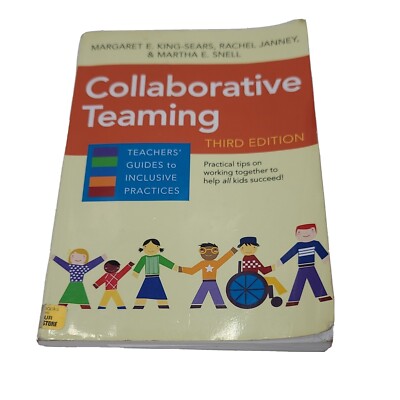 Collaborative Teaming 3rd Edition (Teachers Guide) by Janney & Snell