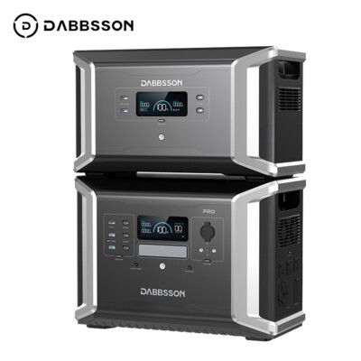 Dabbsson Portable Power Station 3532Wh Solar Generator for Outdoor Home Backup