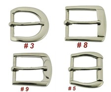 1" Inch Pin Buckles for 25mm Men Pin Belt Buckles Silver Prong anti-allergy pin