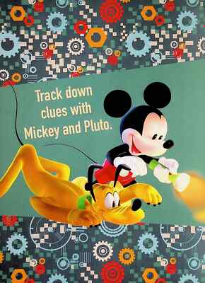 Track Down Clues with Mickey Mouse & Pluto - Disney Junior Mini Poster 8''x10.5''