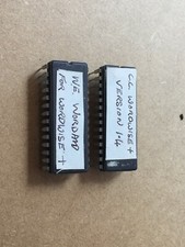 Acorn BBC Micro Model B Wordwise Plus + WordAid two ROM set - tested & working