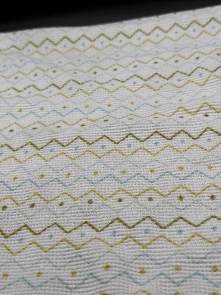 Колыбельная переулок тепловой шеврон геометрический тепловой вафли плетение Baby одеяло РЕДКАЯ - Изображение 3 из 4