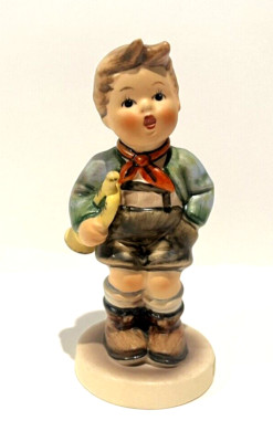 GOEBEL, W. GERMANY #97 -- ''TRUIMPET BOY'' - TMK 5:  4-5/8'' TALL.