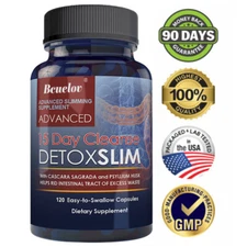 Cleansing And Detox Capsules Detoxification Supports Digestive Health 120 Pills