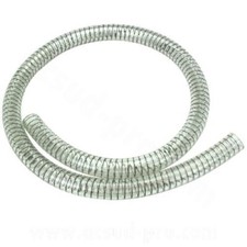 TUBO RADIATORE TRASPARENTE CON SPIRALE IN ACCIAIO 15 X 22 MM. 1 METRO SCOOTER