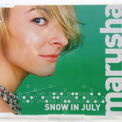 Music Musik Maxi CD Marusha   Snow In July NEU Beschädigt