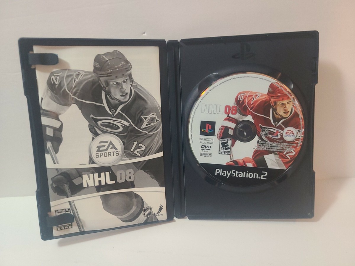 NHL 08 Sony PlayStation 2 Game PS2 National Hockey League Sports