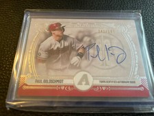 2015 Topps Museum Collection Archival Auto /199 Paul Goldschmidt #AA-PG Auto