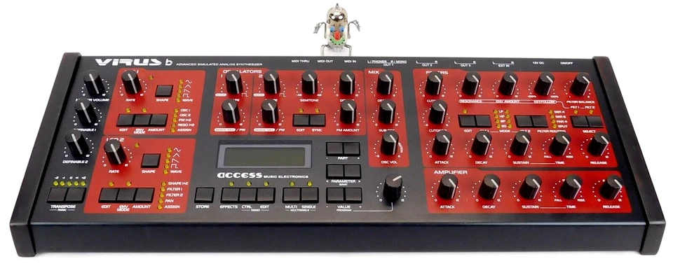 Access Virus B Synthesizer Rack Desktop + Top Zustand + 1,5 Jahre Garantie - Bild 4 von 4