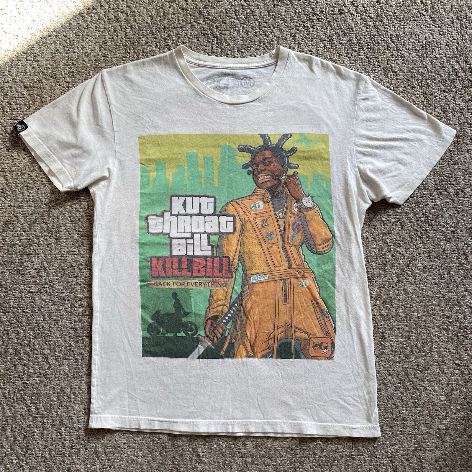 Sniper Gang Kodak Black T Shirt Mens Medium GTA Kut Throat Bill RARE READ