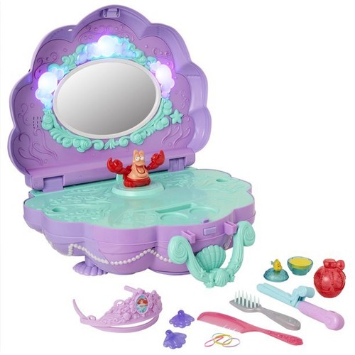 Disney Princess Ariel The Little Mermaid Music &amp;amp;amp; Lights Table Top Vanity Age3