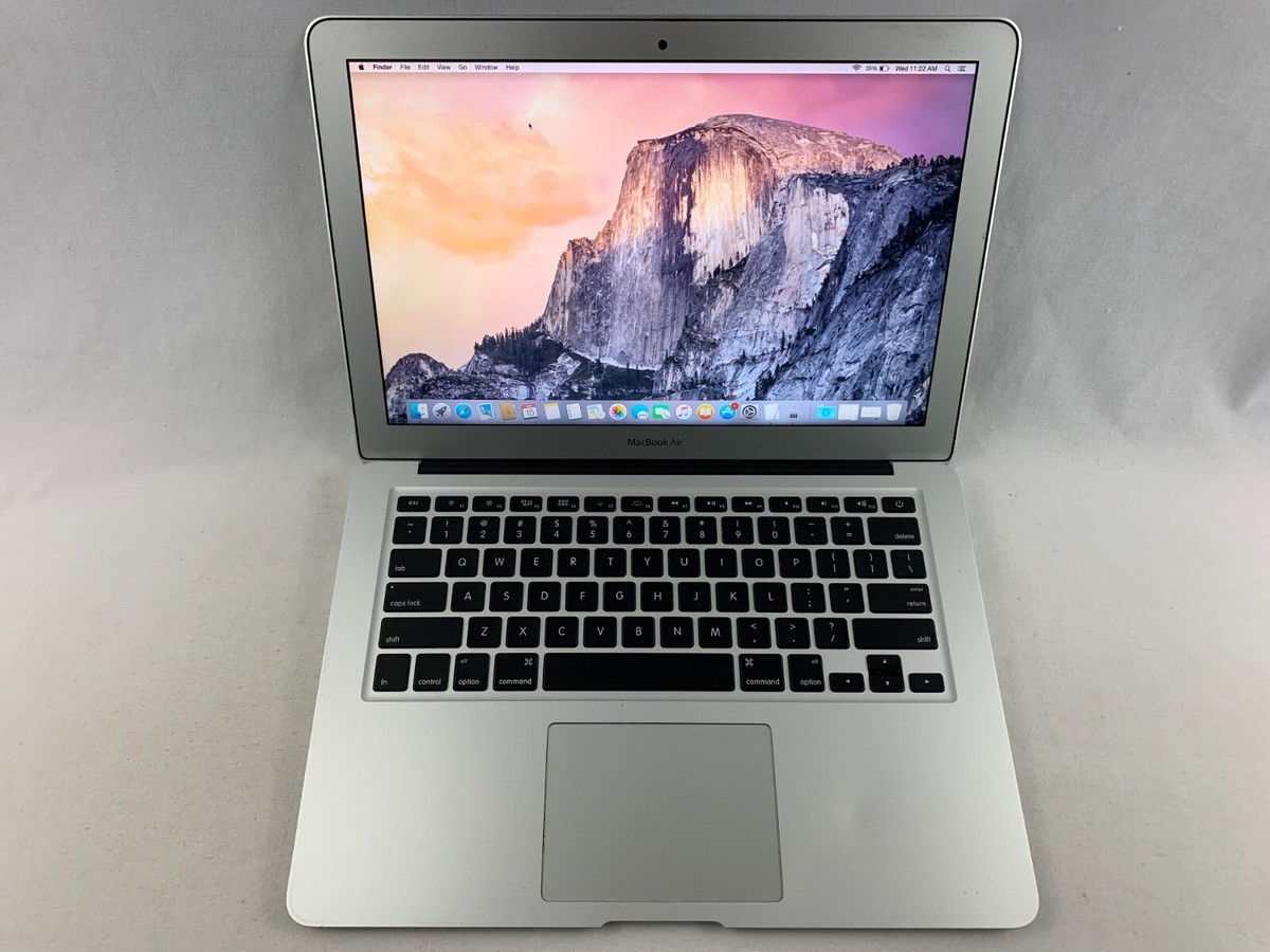 MacBook本体 Macbook Air 2016 128GB MMGF2J/A A1466 Apple MacBook Air 7,2 A1466 2016 1.6GHz 4GB RAM 128GB SSD 10.10.5
