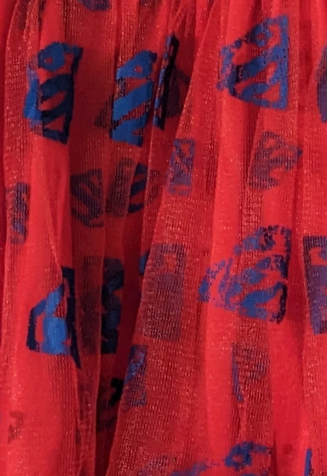 Disfraz de Supergirl Halloween para niño capa adjunta talla pequeña 12" Pit to Pit Foto 4 de 4