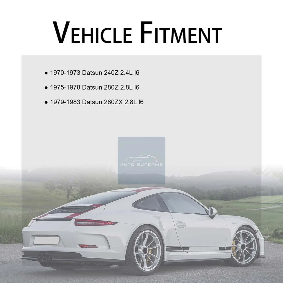 Soportes de motor delanteros Westar 2X para Nissan 240Z L6 1970-73 2,4 L-L&R delantero Foto 2 de 4