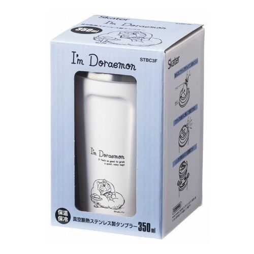 Skater Insulated Stainless Steel Tumbler with Lid I'm Doraemon 350ml STBC3F - Picture 1 of 3
