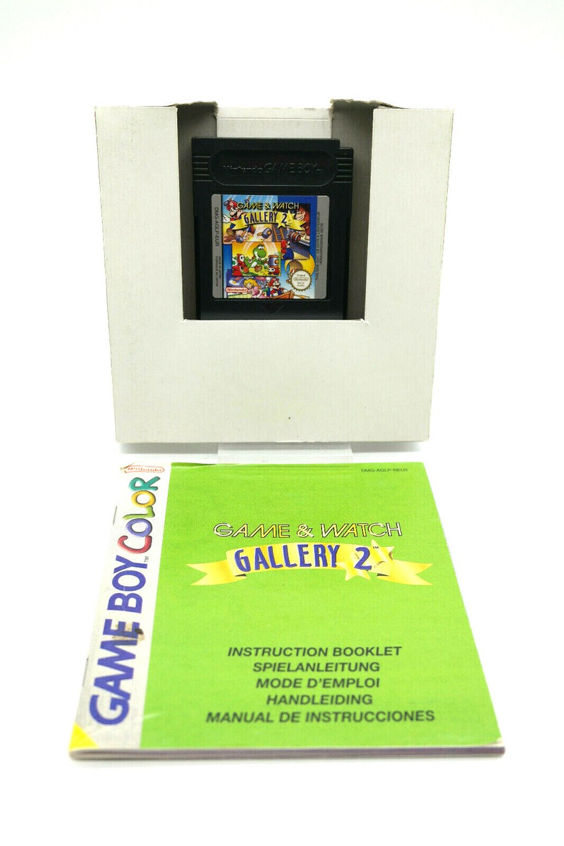 Nintendo Gameboy Color Game - Game & Watch Gallery 2 (OVP