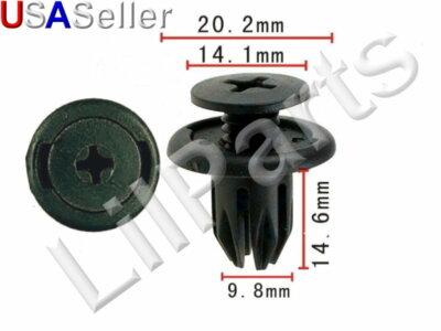 Honda Acura Accord Civic Legend Bumper Push Clip Retainer Fastener