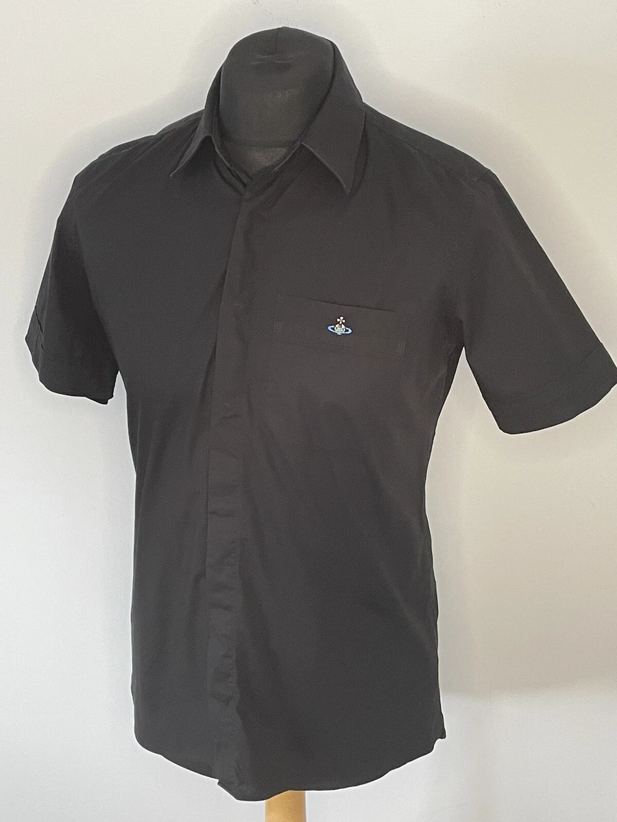 Vivienne westwood black short sleeve best sale shirt