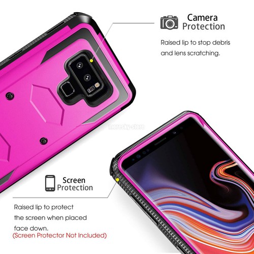 For Samsung Galaxy Note 9 S10 S20 S21 Ultra/+ Rugged Case Cover Screen Protector - Picture 49 of 59