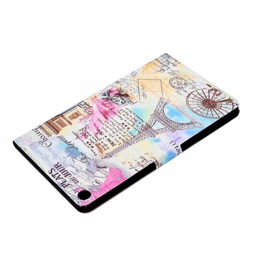 For Samsung Galaxy Tab A T290 T510 T590 Tablet Pattern Leather Stand Cover Case - Picture 194 of 213