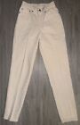 Levis Womens 512 White Slim Fit Tapered Leg Made In Usa Sz 3 (23x )