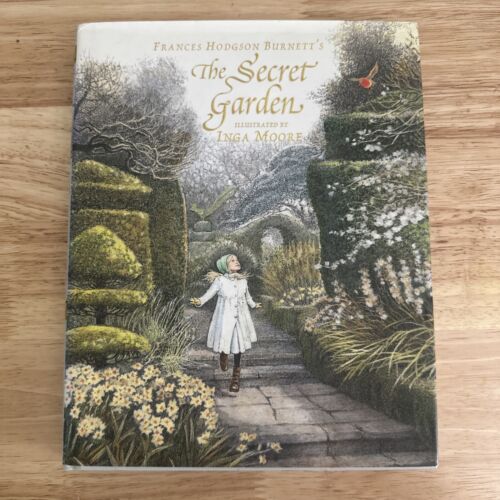 The Secret Garden by Frances Hodgson Burnett Inga Moore HC 2007 children's book