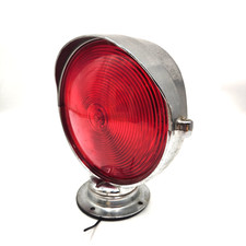Vtg Double Sided Red Truck Light 7 14 Lens Kd-865 Vguc Vtg Double Sided Red Truck Light 7 14 Lens Kd-865 Vguc