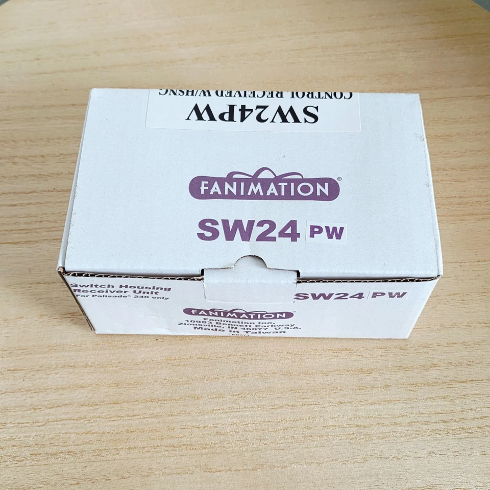 FANIMATION SW24PW PALLISADE RECEPTOR DE PELTRE Y TAPA DE TAZA SOLAMENTE (SIN TAZA) NUEVO EN CAJA Foto 3 de 3
