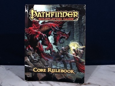 Pathfinder Roleplaying Game Core Rulebook Paizo Hardcover 1st Edition RPG