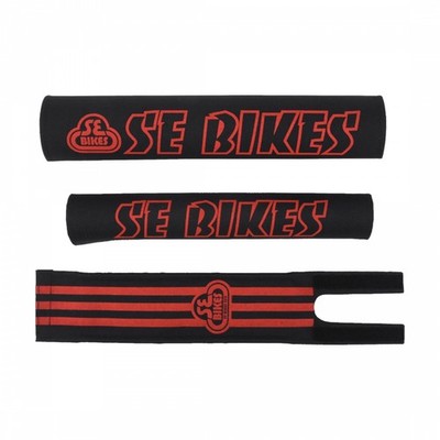 SE Bikes Protective Pad Set | Matching Top Tube, Handlebar & Stem Pads |