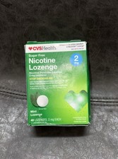 CVS HEALTH SUGAR FREE NICOTINE LOZENGE 2 Mg 48 Lozenges