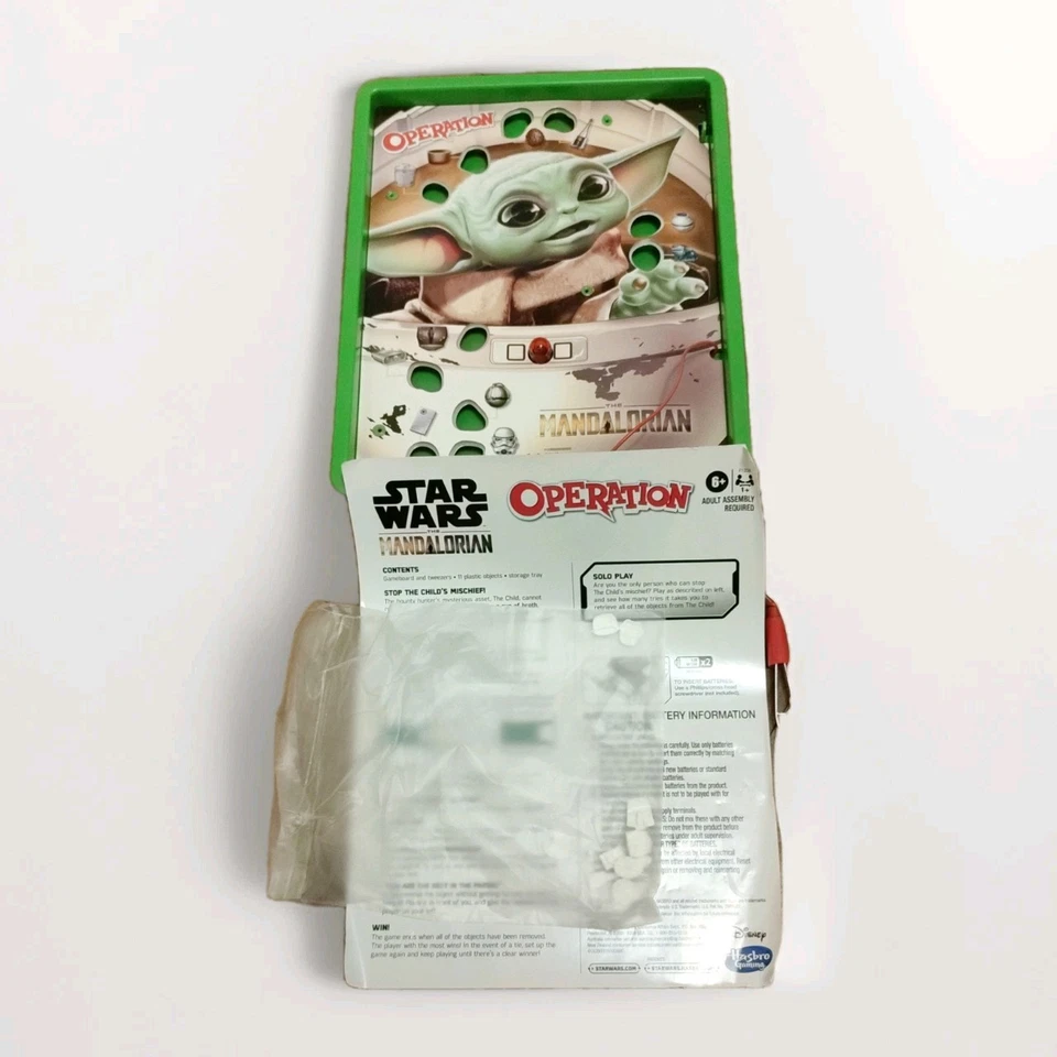 STAR WARS THE MANDALORIAN OPERATION BOARD GAME VEEY GOOD CONDITION. - Image 2 of 3